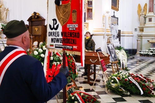 Ostatnie pożegnanie śp. płk Stefanii Szantyr-Powolnej
