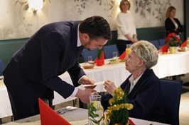 Szef odwiedził DPS dla Kombatantów przy ulicy Sterniczej