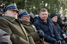 Uroczystości rocznicowe bitwy o Kołobrzeg na Cmentarzu Wojennym