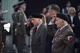 Wieczorny Apel Pamięci przed Pomnikiem Powstania Warszawskiego