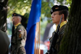 Uroczystości z okazji 81. rocznicy walk 1. Polskiej Dywizji Pancernej w Normandii