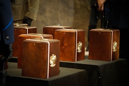 Uroczysty pogrzeb szczątków ofiar zbrodni katyńskiej