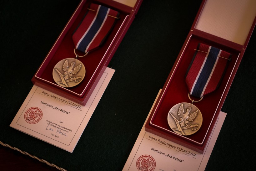 odznaczenia w muzeum oreza polskiego w kolobrzegu  