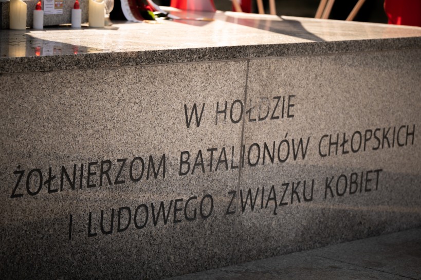 85. rocznica powolania batalionow chlopskich fot. barbara jamrocha udskior