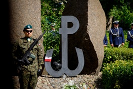 Uroczystości powstańcze w Parku Dreszera