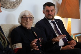 Wizyty u polskich kombatantów i zesłańców, których losy połączyły się z Kanadą